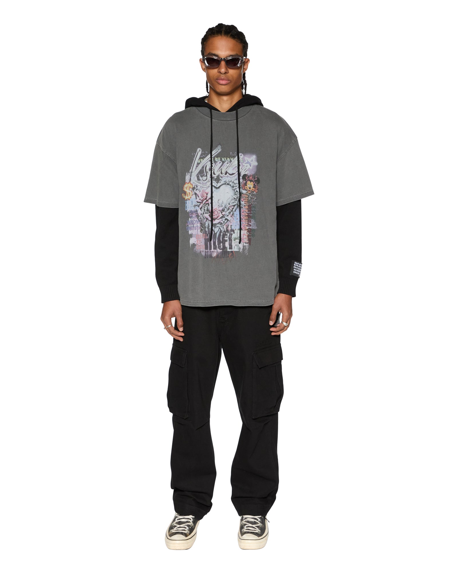 SKETCH EKCESS SS TEE CHARCOAL - Image 2