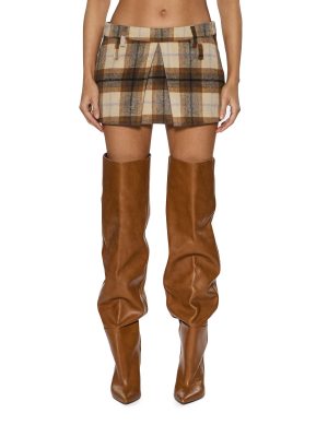ADDISON SKIRT PLAID