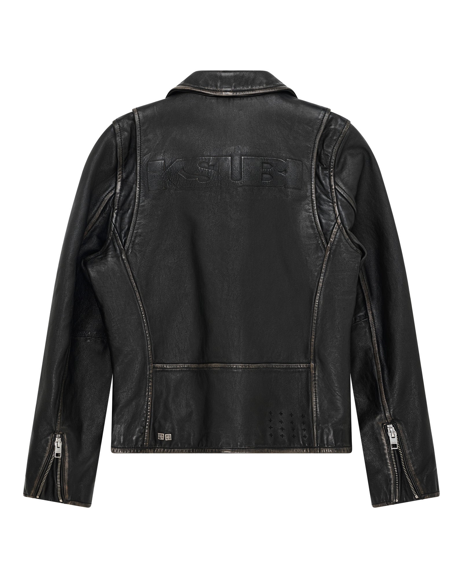SOTT CAPITOL LEATHER JACKET BLACK - Image 8