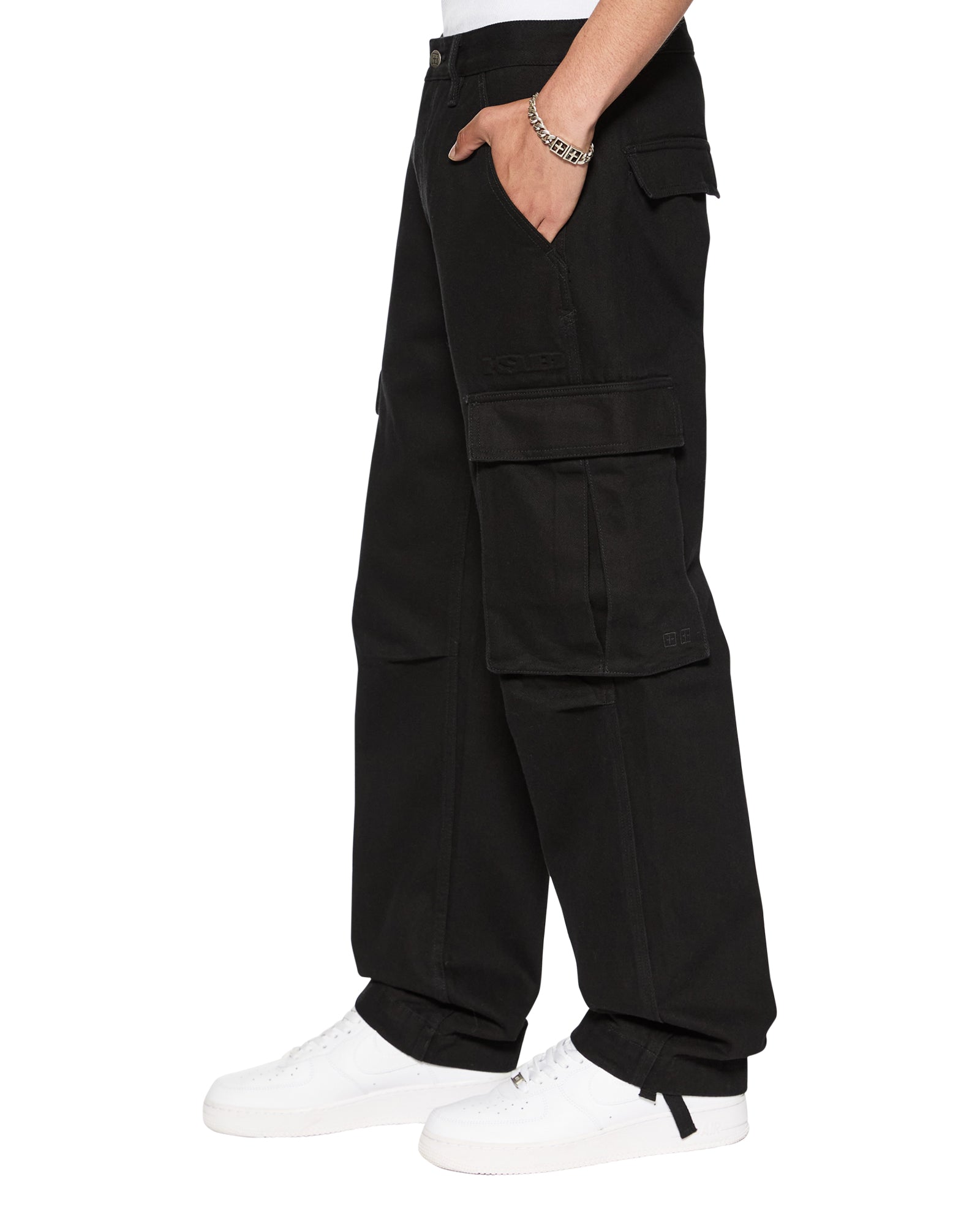 SOTT FUGITIVE CARGO PANT JET BLACK - Image 3