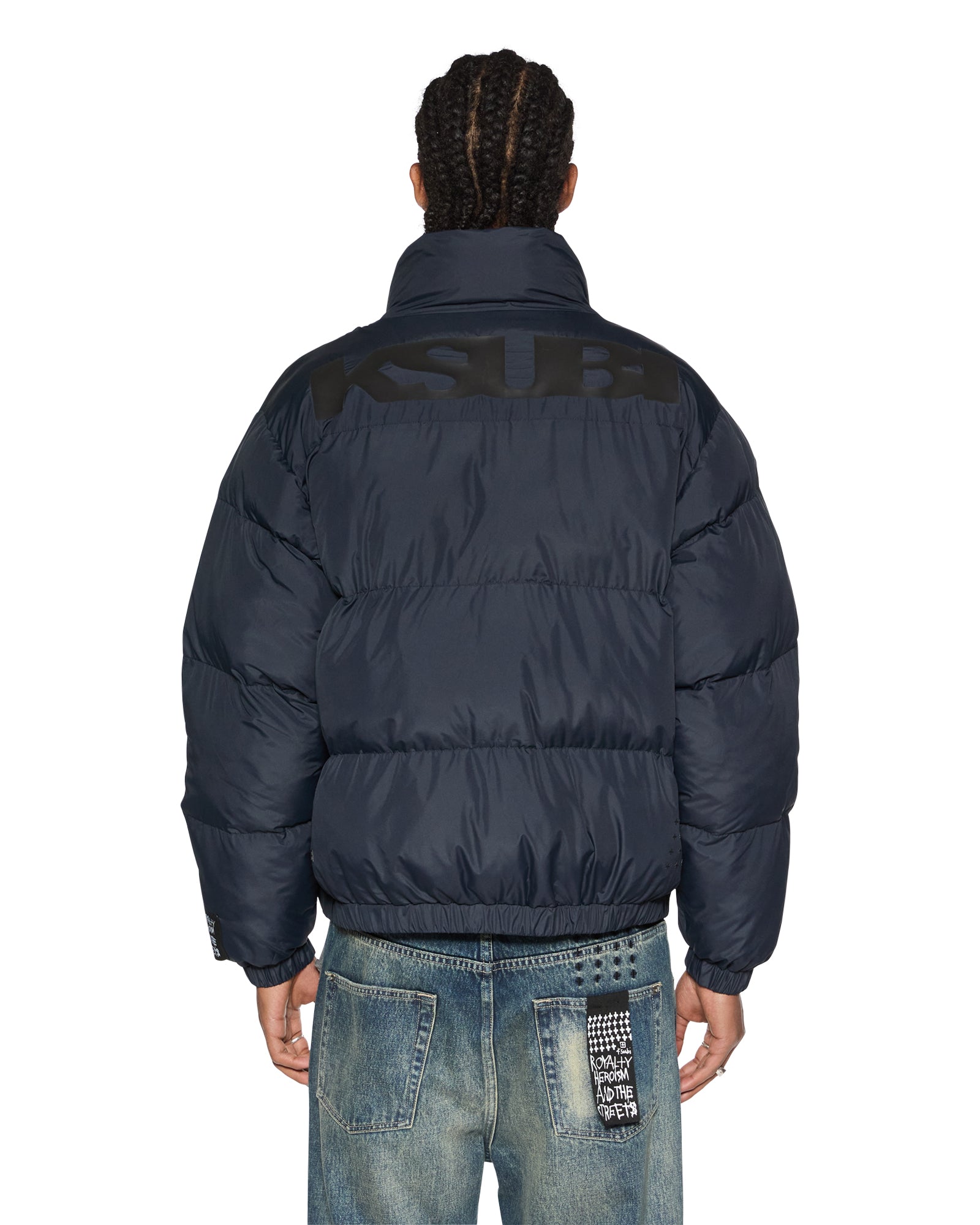 SOTT PUFFER JACKET NAVY - Image 6