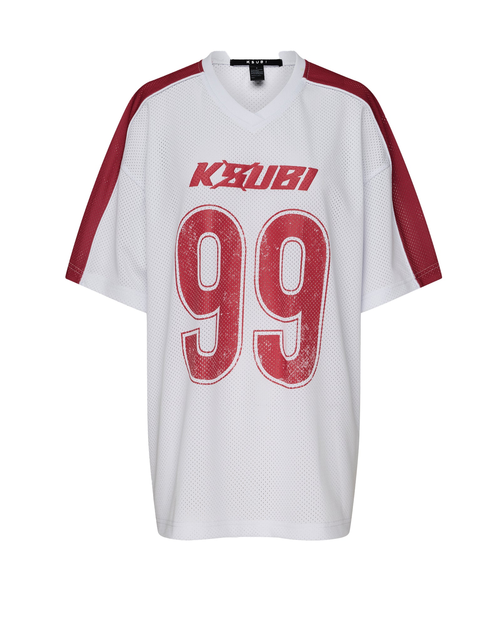 STINGER MOTO BOYFRIEND JERSEY WHITE - Image 5