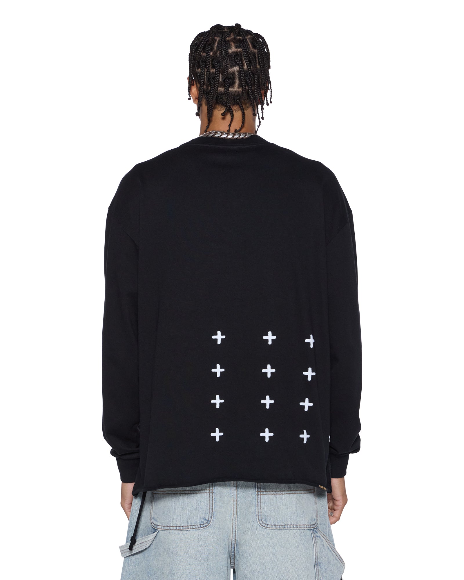 PLATED LS TEE BLACK - Image 2