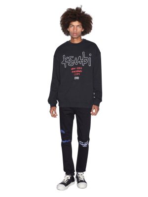 CHITCH NYC LAID BLACK