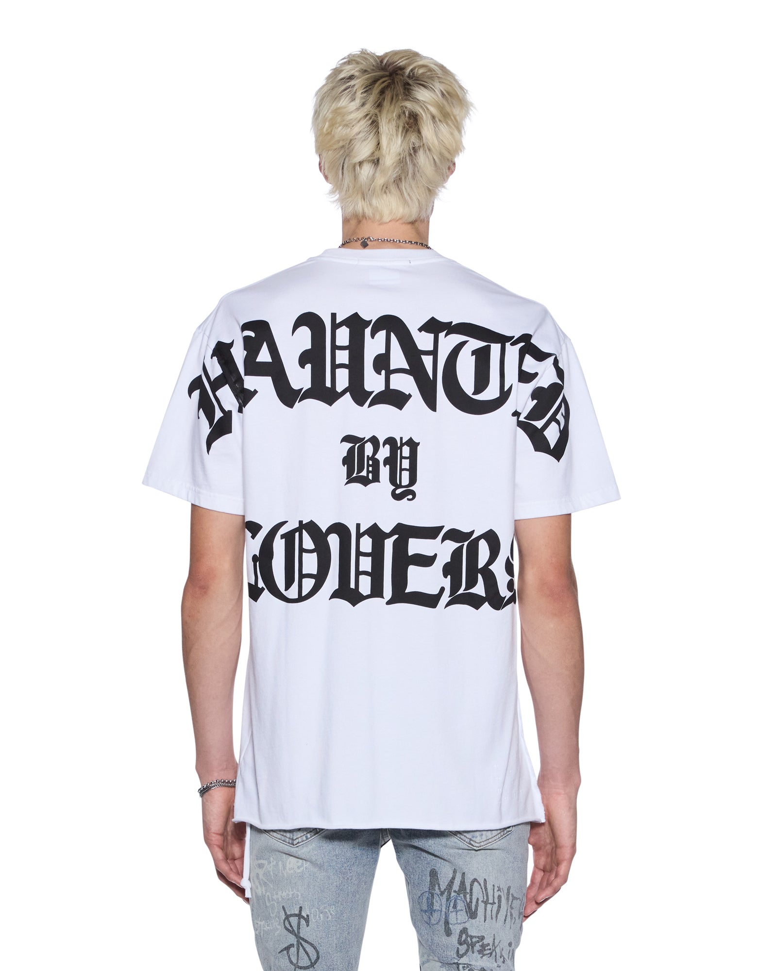 HAUNTED BIGGIE SS TEE WHITE