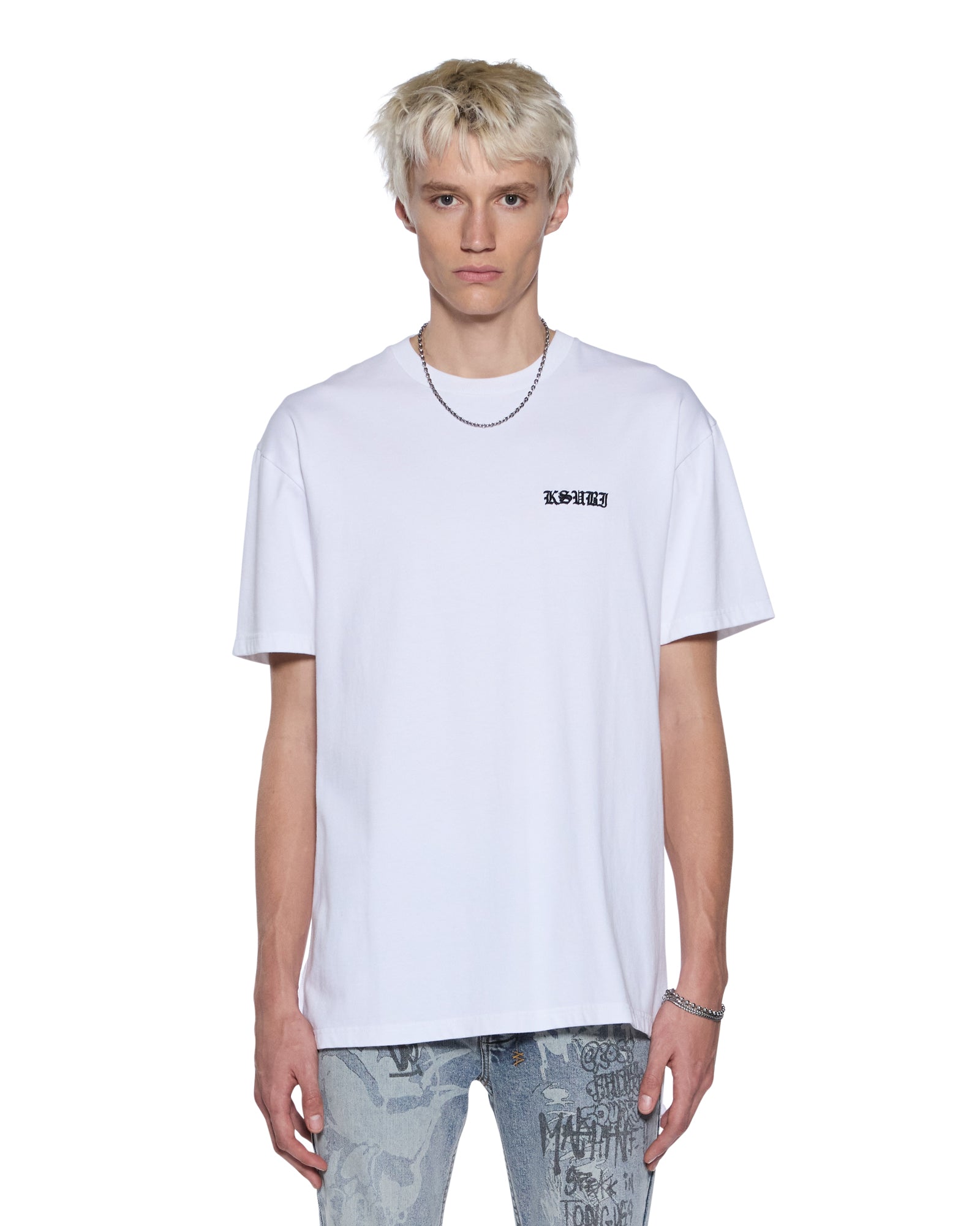 HAUNTED BIGGIE SS TEE WHITE - Image 3