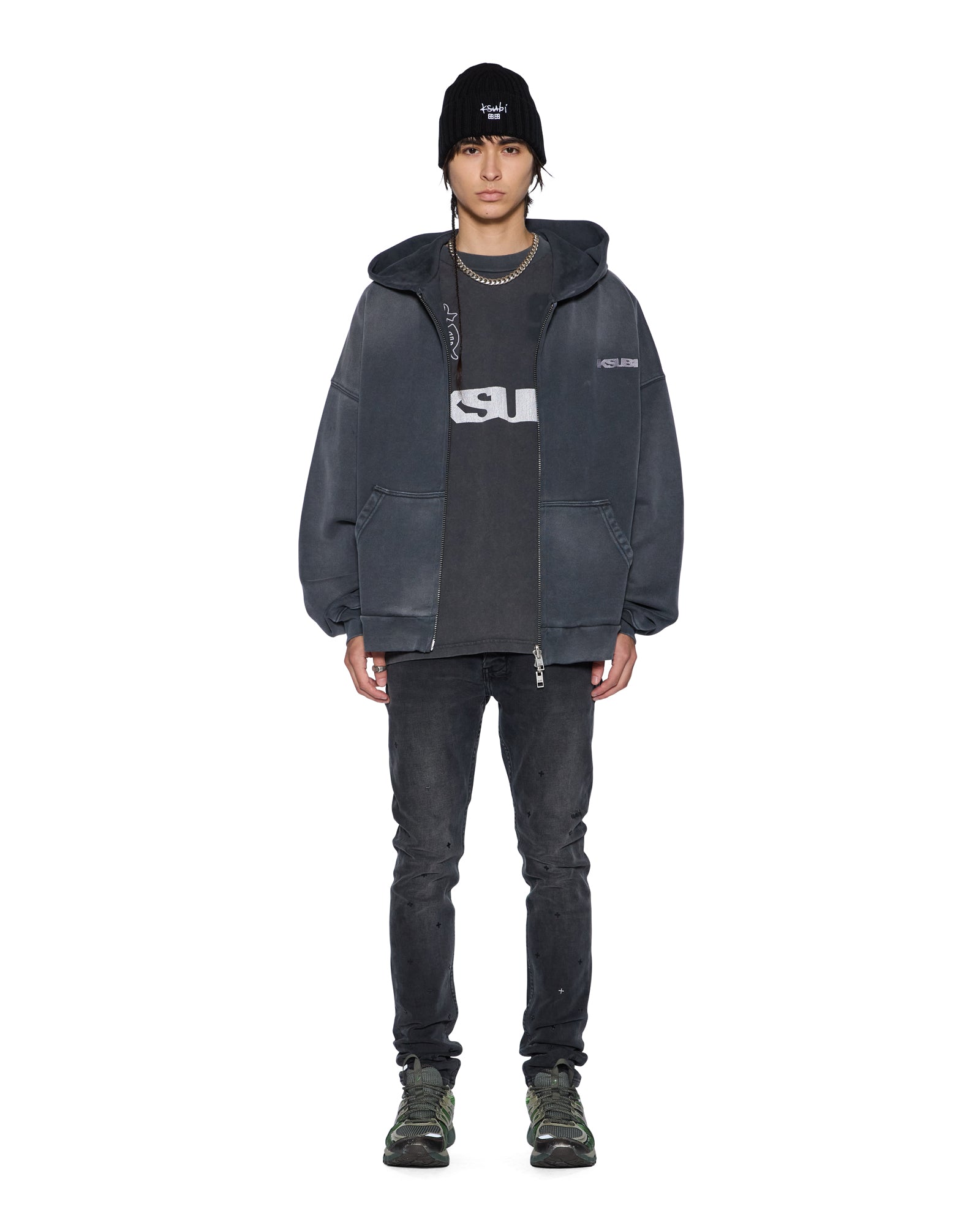 RUGGED EKCESS SS TEE BLASTED BLACK - Image 3