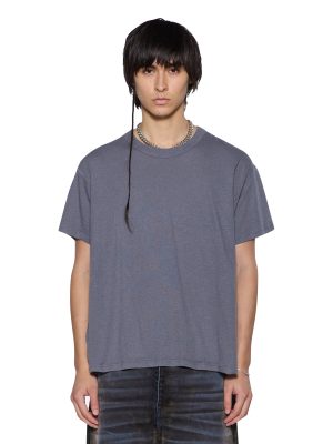 SLUB SID SS TEE CHARCOAL