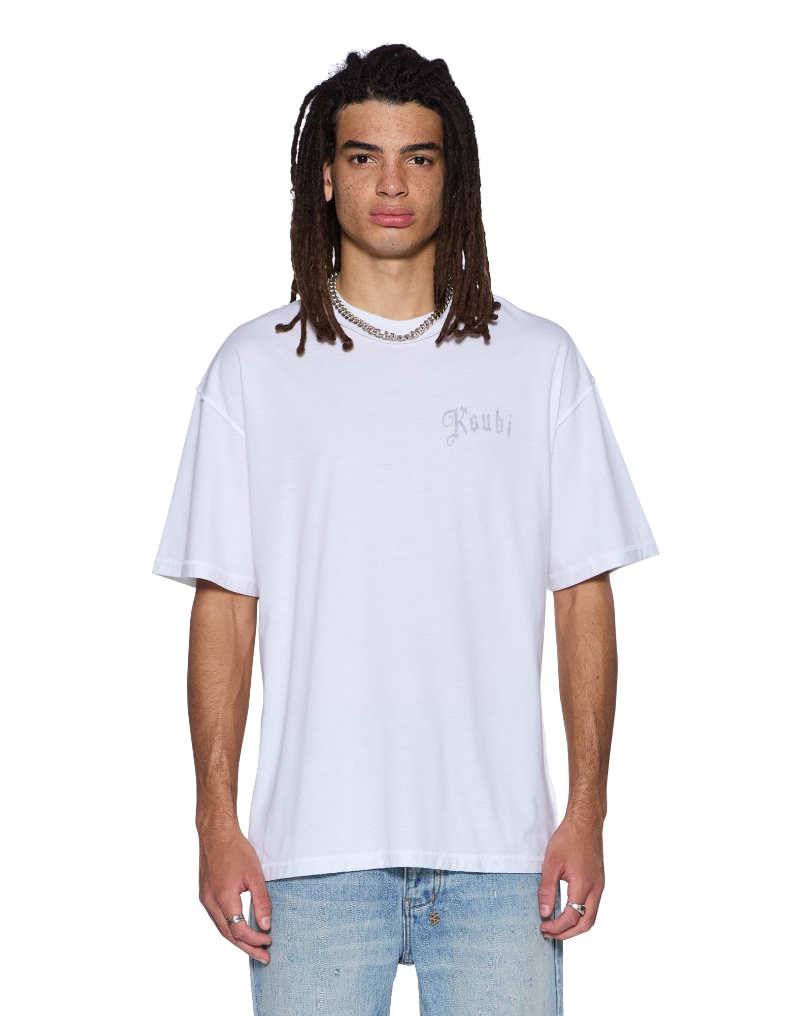 TRUCKSTOP EKCESS SS TEE SLUB WHITE - Image 4