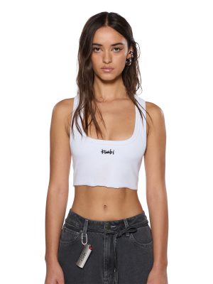 1999 ORIGIN CROPPED TANK WHITE
