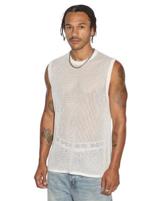 NETWORTH TANK WHITE