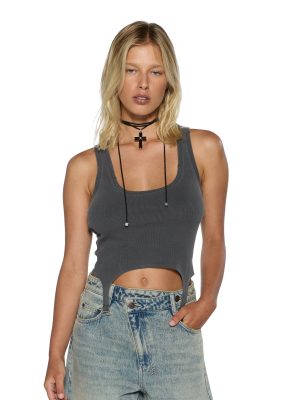 ORIGIN TANK GARTER CHARCOAL