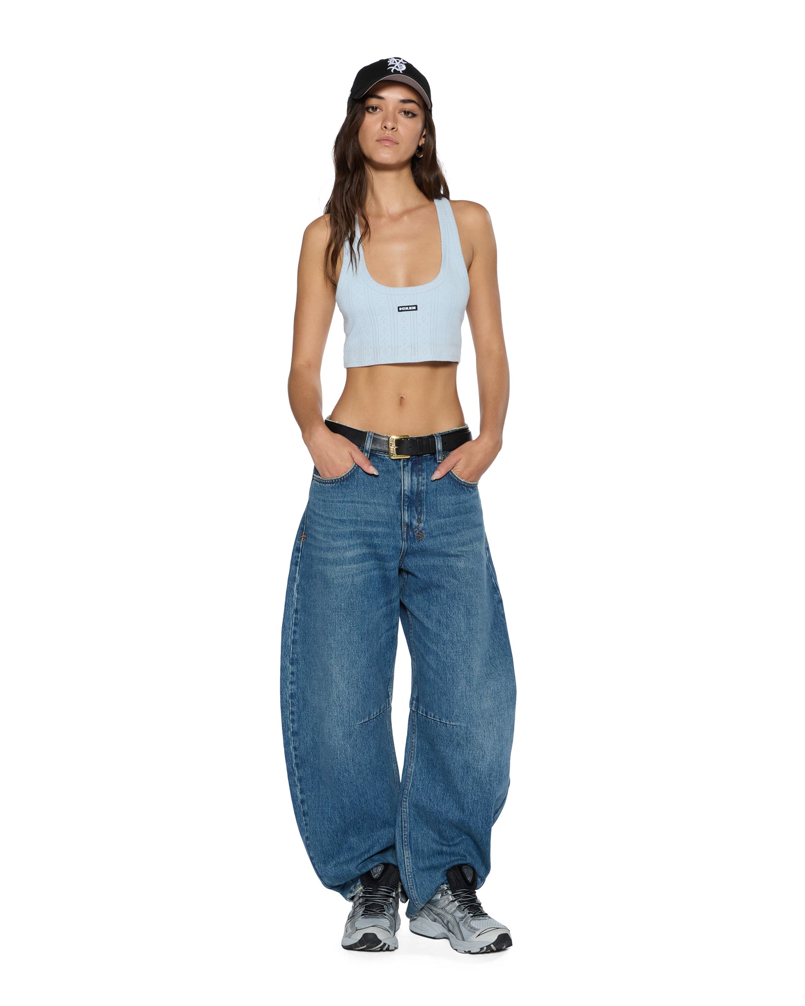 SOTT ORIGIN CROP TANK ICE MIST - Image 2