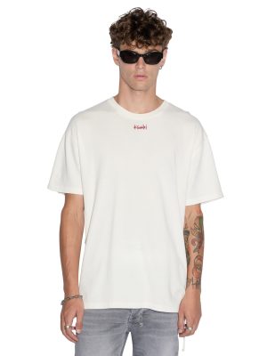STITCH UP BIGGIE SS TEE VINTAGE WHITE