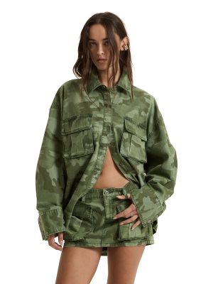 ASTRA CARGO SHIRT HASH CAMO
