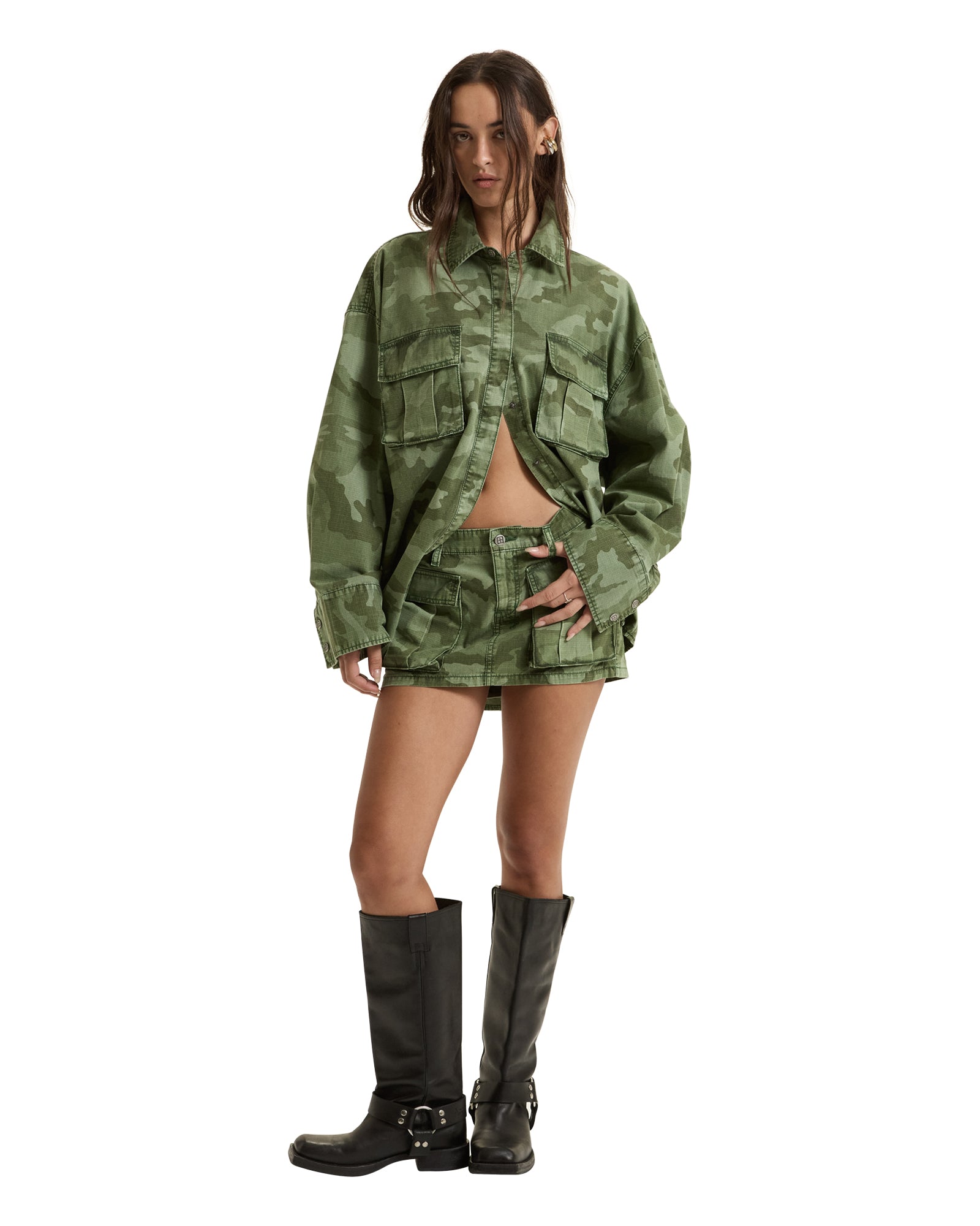 ASTRA CARGO SHIRT HASH CAMO - Image 2