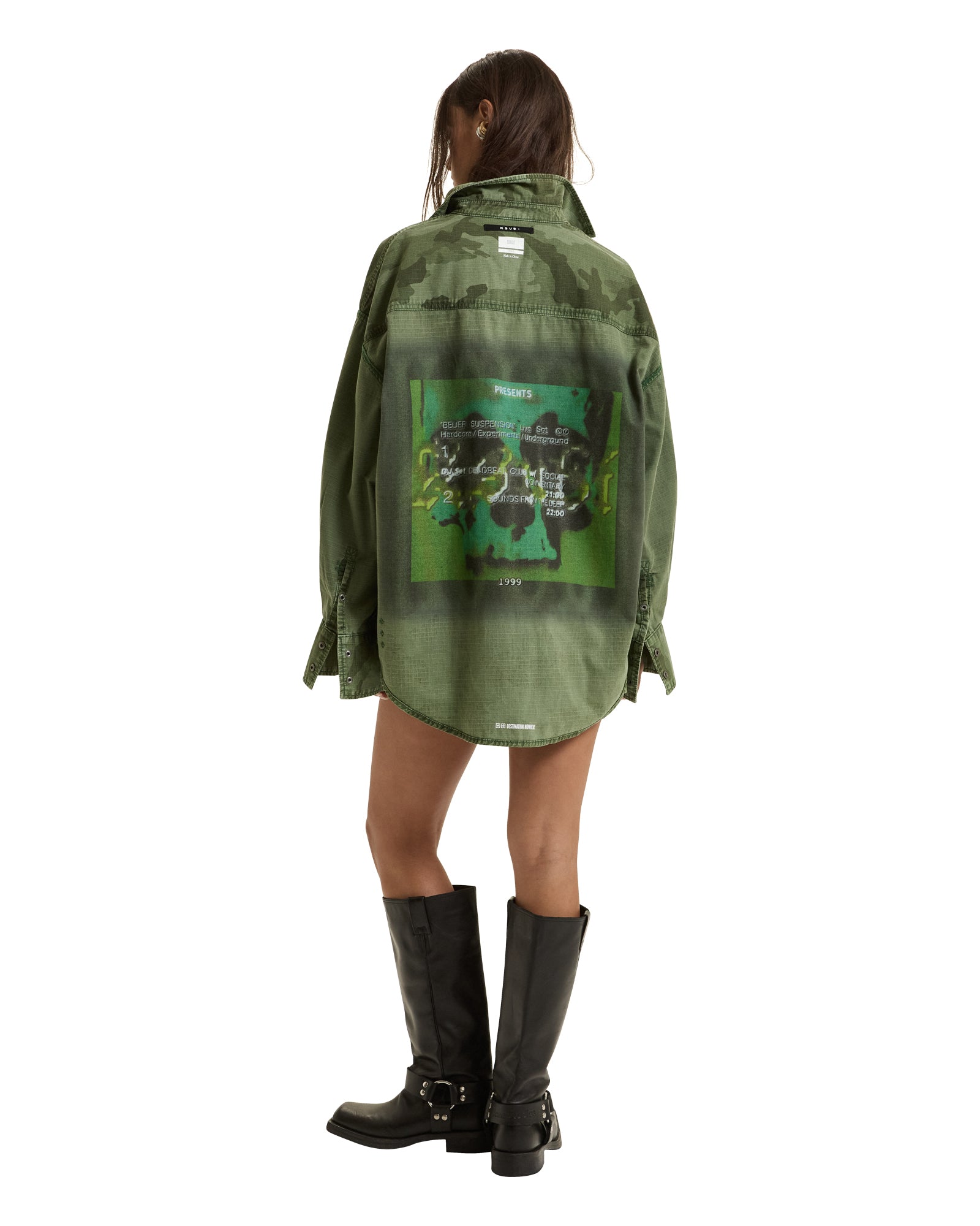 ASTRA CARGO SHIRT HASH CAMO - Image 6