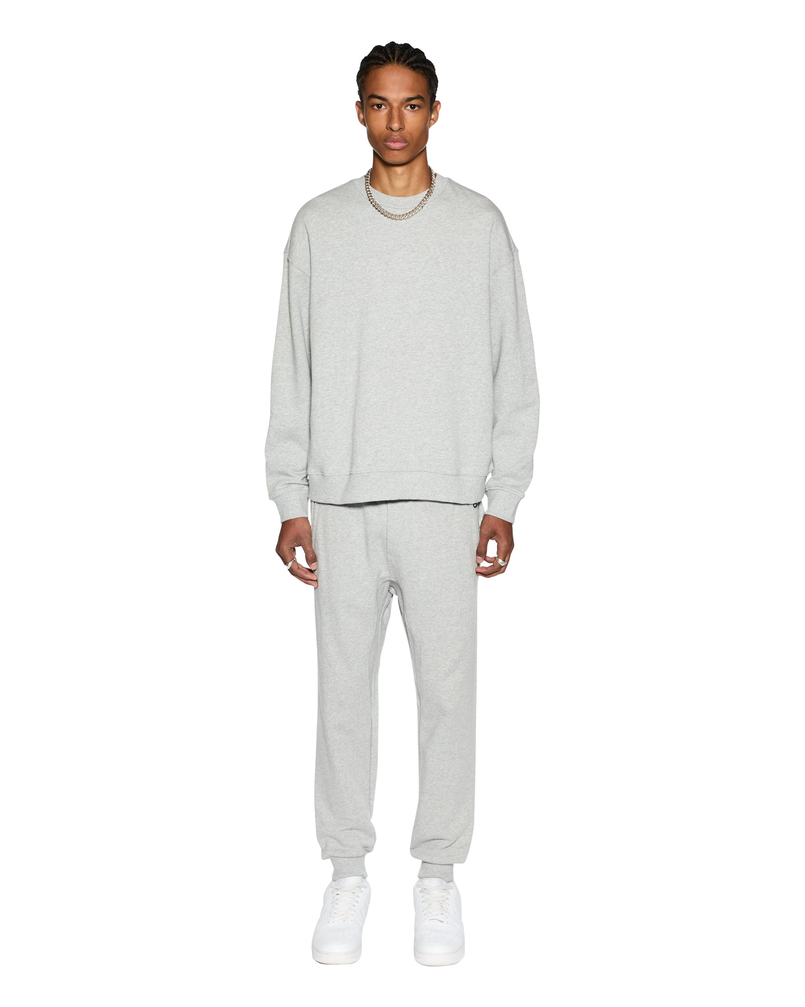 4 X 4 BIGGIE CREW GREY MARLE - Image 4