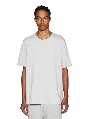 4 X 4 BIGGIE SS TEE GREY MARLE