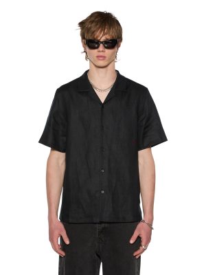 COSTA RESORT SS SHIRT BLACK