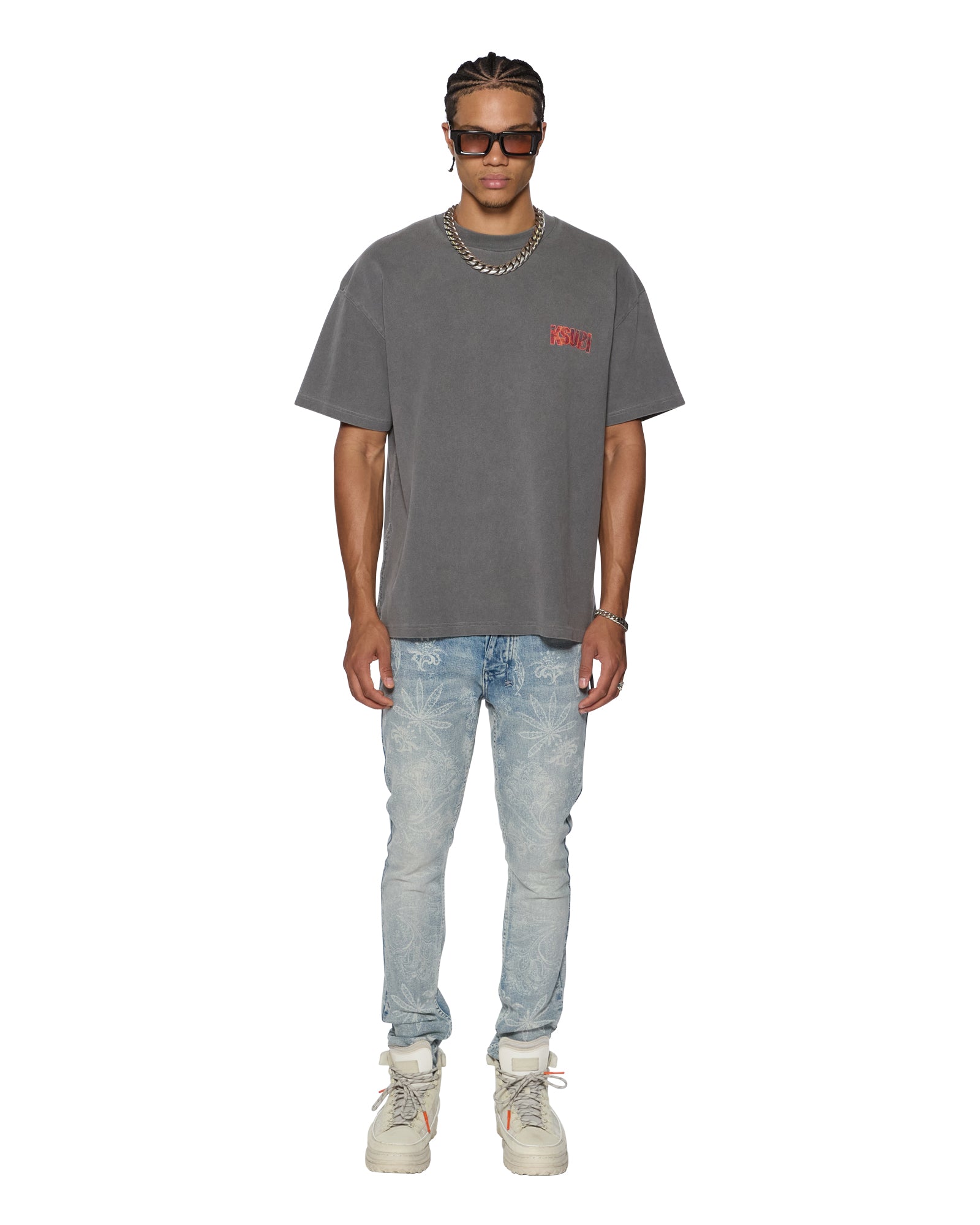 KICKSTART EKCESS SS TEE CHARCOAL - Image 3