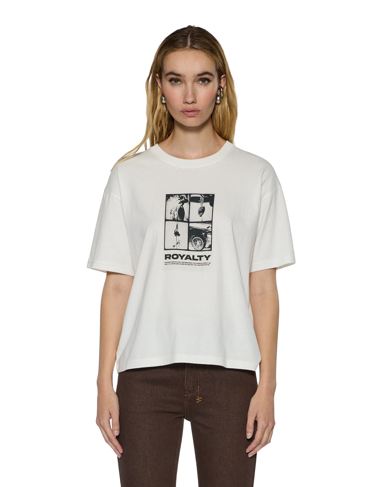 ROYALTY EVERYDAY SS TEE VINTAGE WHITE - Image 3