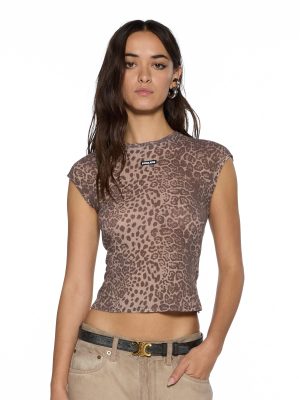 STAPLE SS TEE LEOPARD