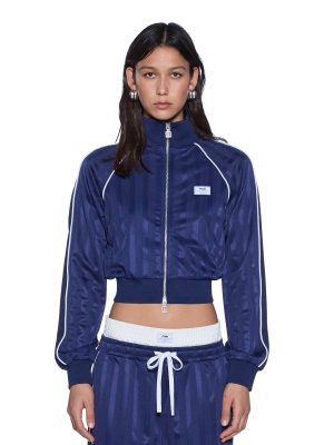 CROPPED TRAKTOP NAVY