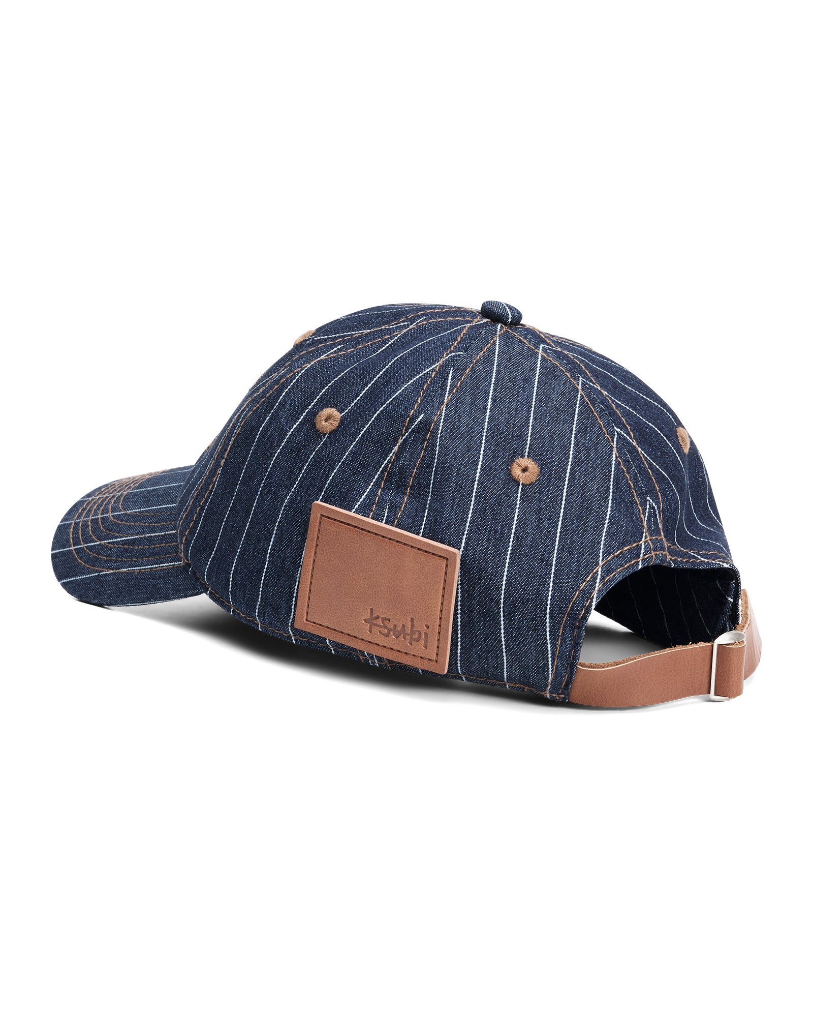 LDN RETRO CAP NAVY PINSTRIPE - Image 6