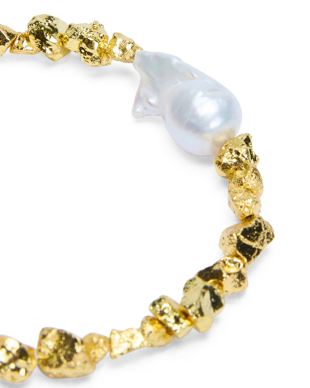 UNCUT GOLD BRCAELET - Image 3