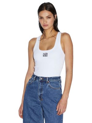 STACKED ORIGIN TANK WHITE