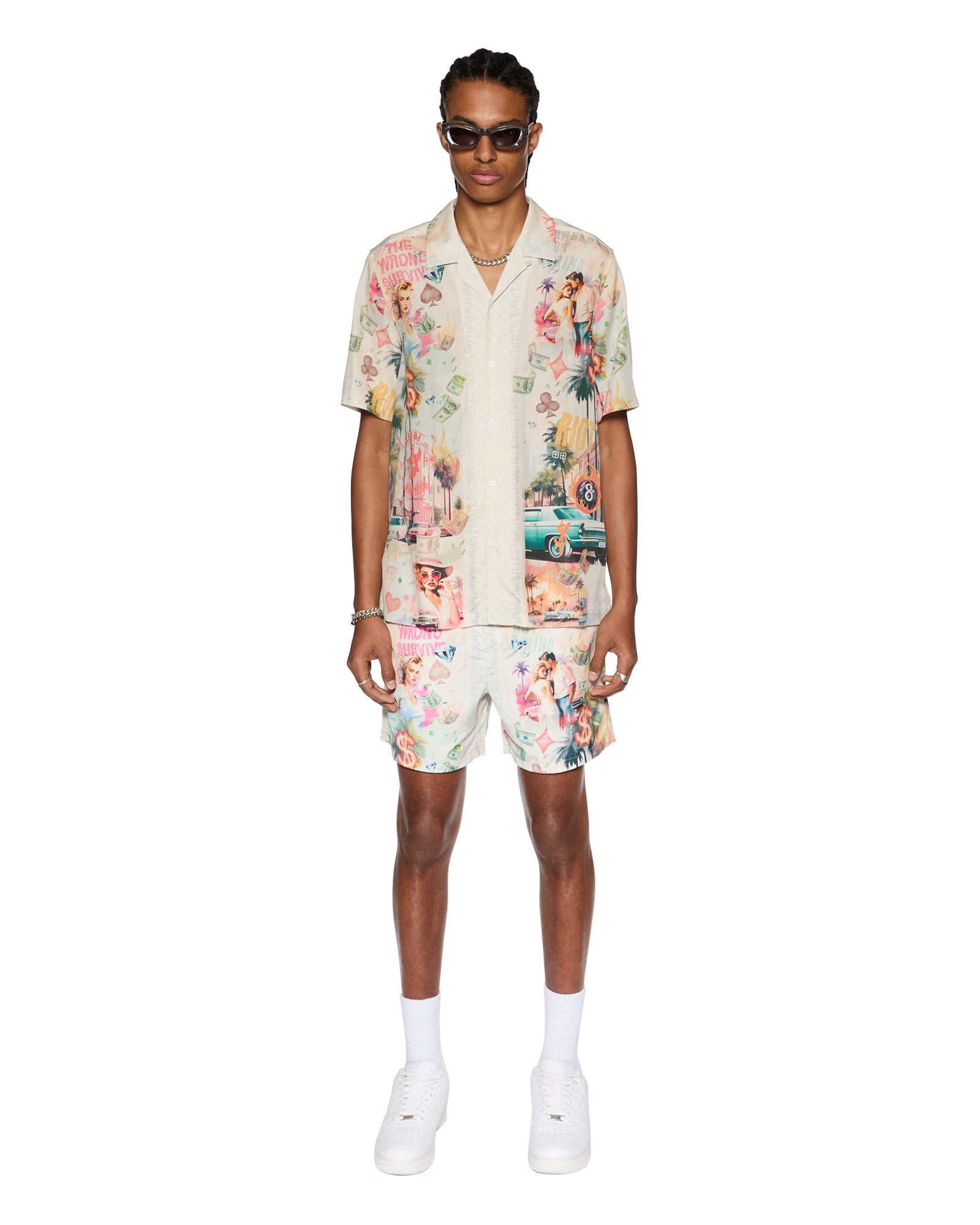 WORLD ORDER BOARDSHORT MULTI - Image 2