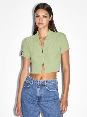 LEAGUE POLO SS CARDI SAGE