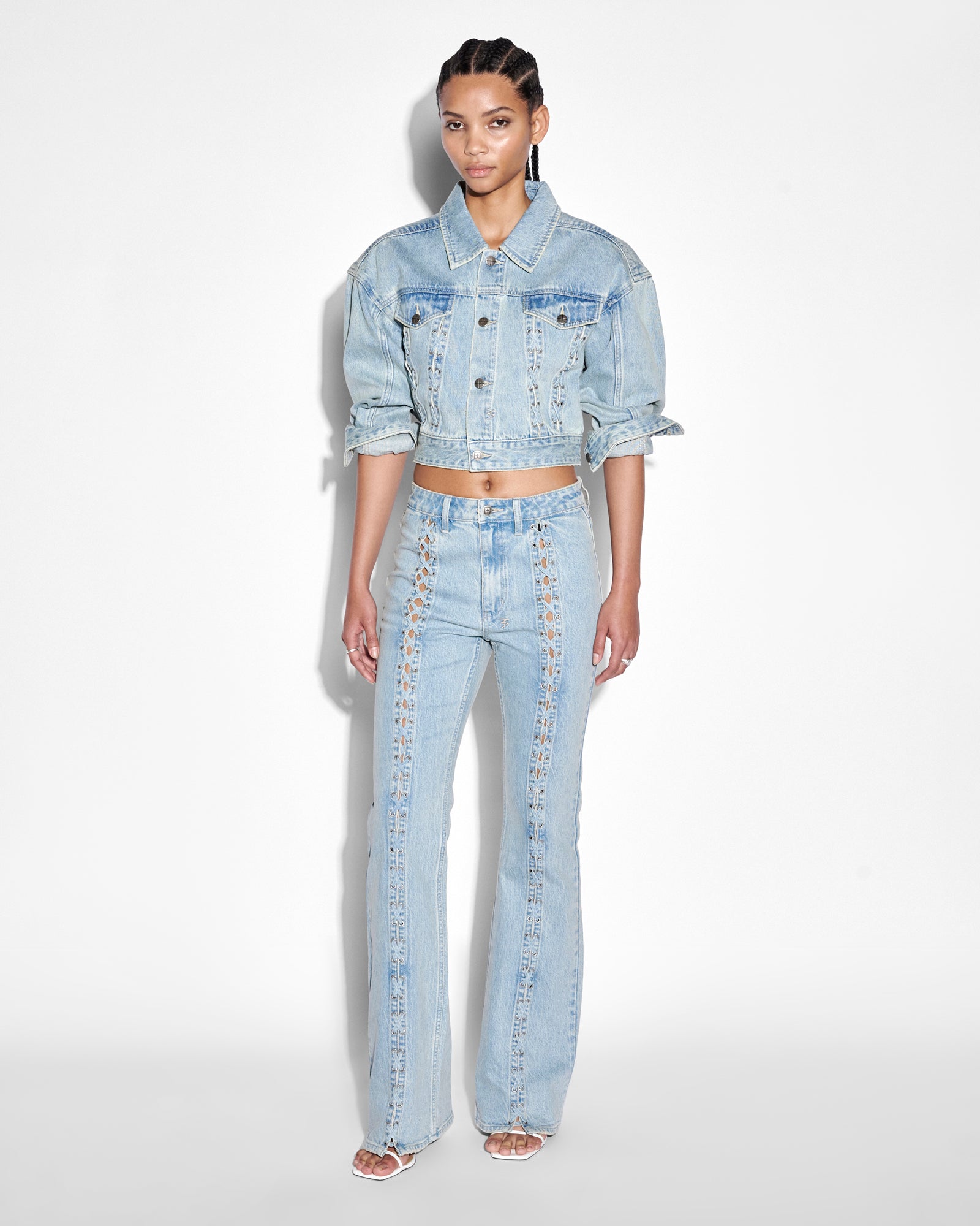 BILLIE JACKET DOVE LACED - Image 3