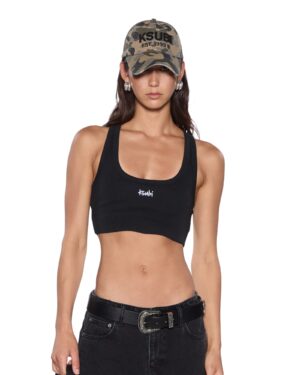 1999 Origin Cropped Tank Black